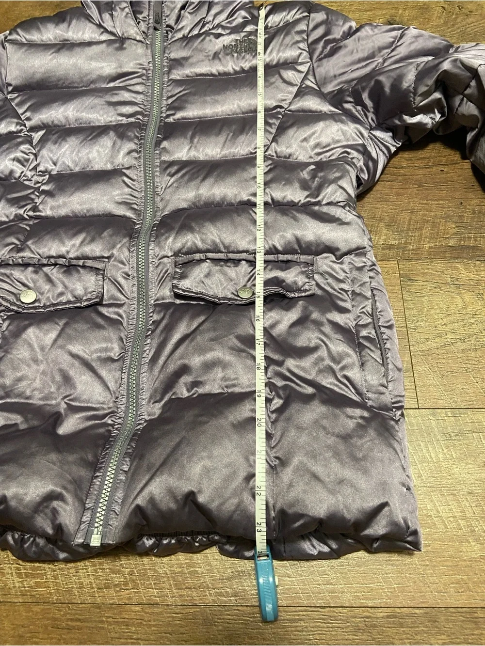 The North Face Gotham Down Jacket - Girls XL (18) Shimmery Lavender Puffer Coat